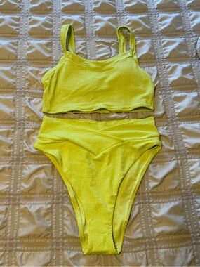 Aerie Bikini Swim Suit JACQUARD
